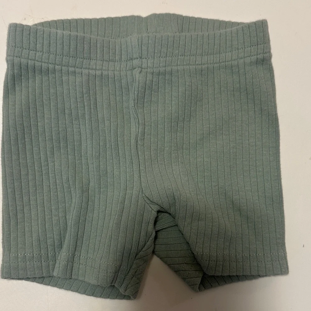Carter's Little Planet Organic Baby Shorts in Light Gray